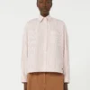 Oversize-Baumwollhemd, rosa Oversize-Baumwollhemd, rosa