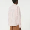 Oversize-Baumwollhemd, rosa Oversize-Baumwollhemd, rosa