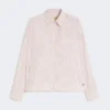 Oversize-Baumwollhemd, rosa Oversize-Baumwollhemd, rosa