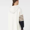 Oversize-Pullover aus Wollstrick, elfenbeinfarben Oversize-Pullover aus Wollstrick, elfenbeinfarben