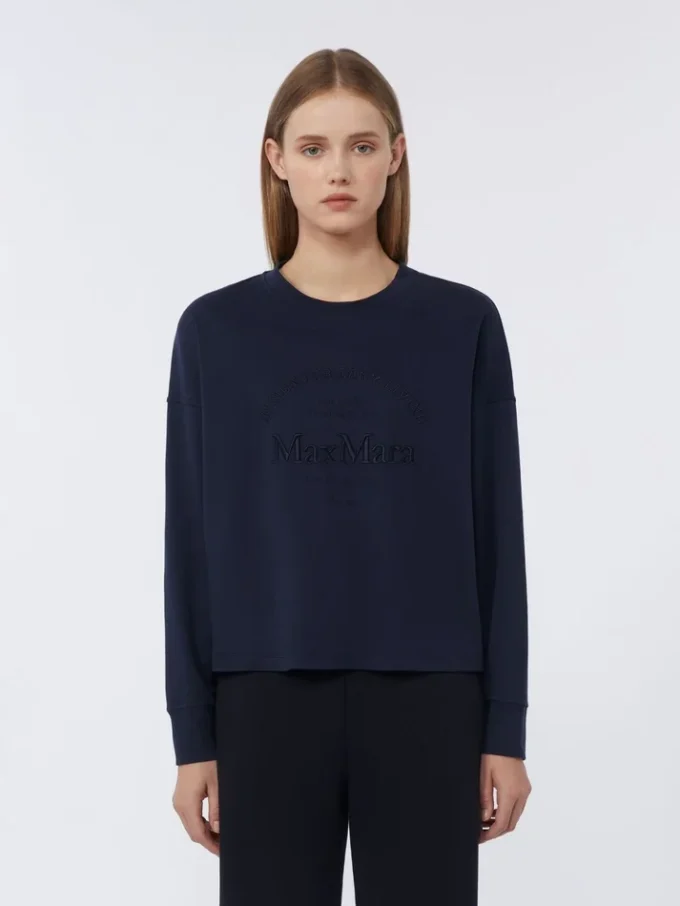 Oversized-Jersey-T-Shirt, ultramarinblau Oversized-Jersey-T-Shirt, ultramarinblau