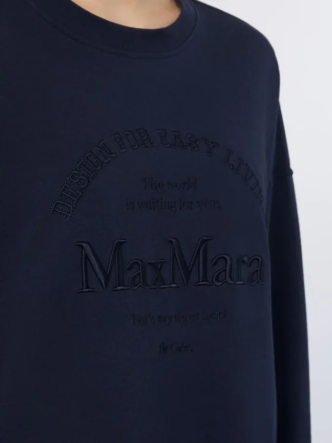 Oversized-Jersey-T-Shirt, ultramarinblau Oversized-Jersey-T-Shirt, ultramarinblau