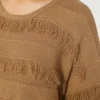Oversized-Pullover aus Viskose mit Muster, Desert Oversized-Pullover aus Viskose mit Muster, Desert