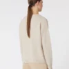 Oversized-Pullover aus Wolle und Kaschmir, Albino