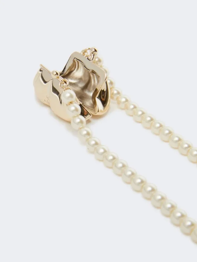 Pasticcino-Anhänger-Choker-Halskette, Gold