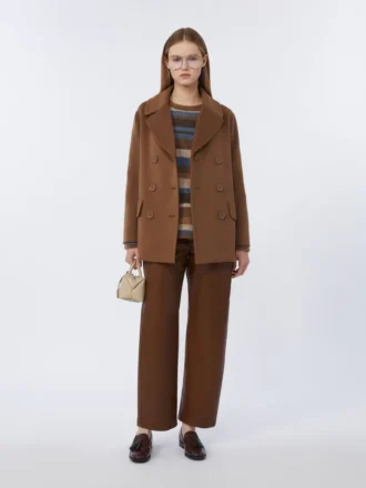 Pullover aus Alpaka und Wolle, beige Pullover aus Alpaka und Wolle, beige