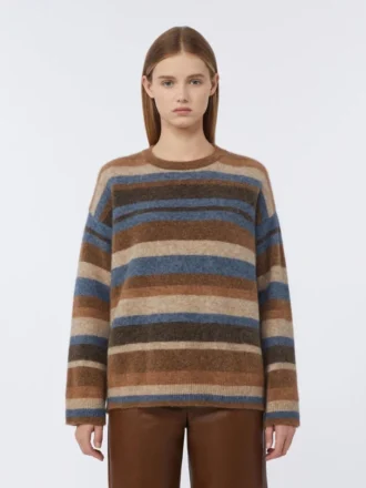 Pullover aus Alpaka und Wolle, beige Pullover aus Alpaka und Wolle, beige