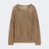 Pullover aus Baumwollmesh, Desert Pullover aus Baumwollmesh, Desert