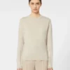 Pullover aus Kaschmirgarn, beige Pullover aus Kaschmirgarn, beige