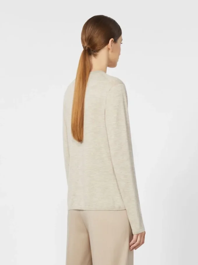 Pullover aus Kaschmirgarn, beige Pullover aus Kaschmirgarn, beige