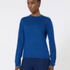 Pullover aus Kaschmirgarn, China-Blau Pullover aus Kaschmirgarn, China-Blau