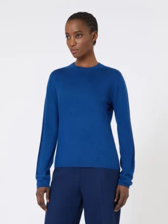 Pullover aus Kaschmirgarn, China-Blau