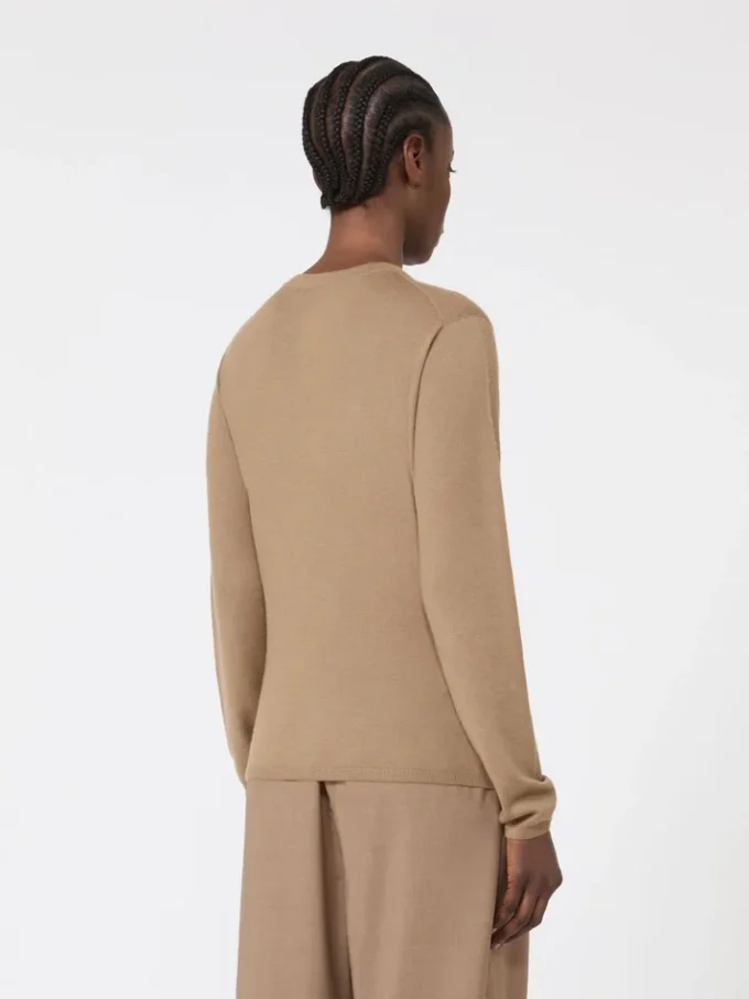 Pullover aus Kaschmirgarn, haselnussbraun Pullover aus Kaschmirgarn, haselnussbraun