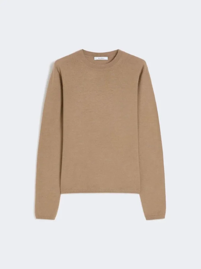 Pullover aus Kaschmirgarn, haselnussbraun Pullover aus Kaschmirgarn, haselnussbraun