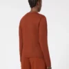 Pullover aus Kaschmirgarn, Terrakotta Pullover aus Kaschmirgarn, Terrakotta