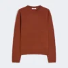 Pullover aus Kaschmirgarn, Terrakotta Pullover aus Kaschmirgarn, Terrakotta
