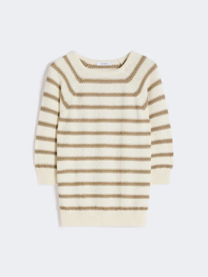 Pullover aus reiner Baumwolle, Seide Pullover aus reiner Baumwolle, Seide