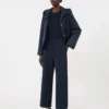 Doppelseitige Jersey-Hose, marineblau Doppelseitige Jersey-Hose, marineblau