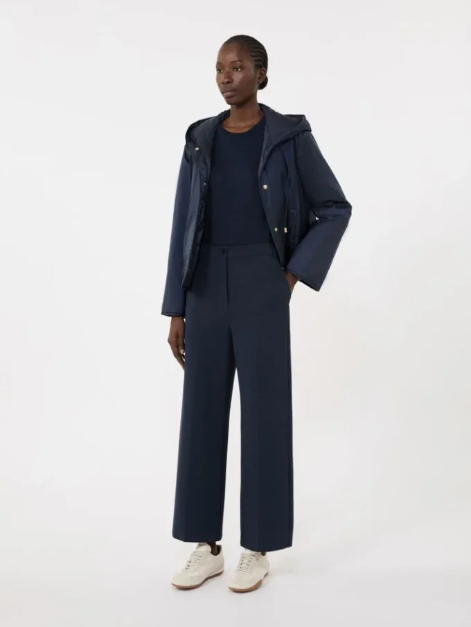 Doppelseitige Jersey-Hose, marineblau Doppelseitige Jersey-Hose, marineblau