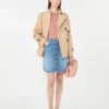 Kurzer, wasserabweisender Trenchcoat aus Gabardine, beige Kurzer, wasserabweisender Trenchcoat aus Gabardine, beige