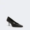 Pumps aus Glattleder, schwarz Pumps aus Glattleder, schwarz