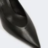 Pumps aus Glattleder, schwarz Pumps aus Glattleder, schwarz