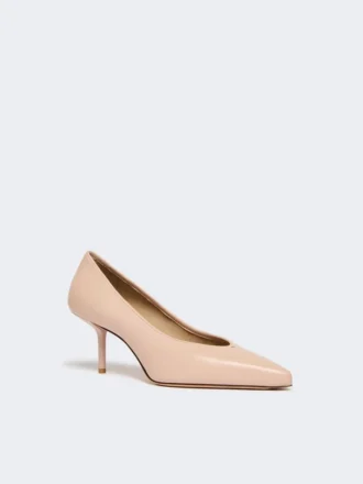 Pumps aus Nappaleder, rosa