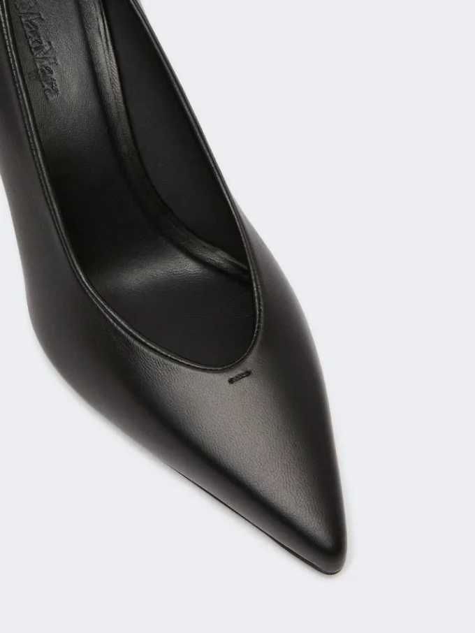 Pumps aus weichem Nappaleder, schwarz Pumps aus weichem Nappaleder, schwarz