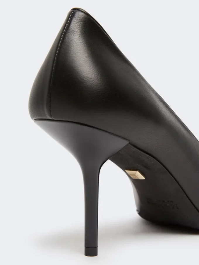 Pumps aus weichem Nappaleder, schwarz Pumps aus weichem Nappaleder, schwarz
