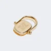 Ring aus Metall und Harz, orange Ring aus Metall und Harz, orange