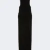 Ärmelloses Kleid aus Stretch-Jersey, schwarz Ärmelloses Kleid aus Stretch-Jersey, schwarz