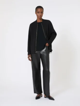 Satin-T-Shirt, schwarz Satin-T-Shirt, schwarz