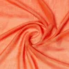 Schal aus Baumwolle, Modal und Kaschmir-Jacquard, korallenrot