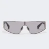 Shield-Sonnenbrille, schwarz Shield-Sonnenbrille, schwarz