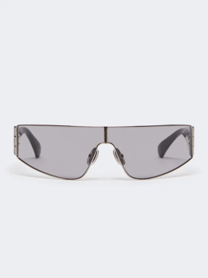 Shield-Sonnenbrille, schwarz Shield-Sonnenbrille, schwarz