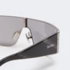 Shield-Sonnenbrille, schwarz Shield-Sonnenbrille, schwarz
