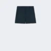 Shorts aus Leinen im Korbgeflecht-Look, mitternachtsblau Shorts aus Leinen im Korbgeflecht-Look, mitternachtsblau