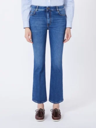 Skinny-Jeans aus Super-Stretch-Denim, marineblau