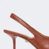 Slingbacks aus Nappaleder, rostrot Slingbacks aus Nappaleder, rostrot