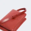 Soffy Mini-Tasche aus gepolstertem Nappaleder, ziegelrot Soffy Mini-Tasche aus gepolstertem Nappaleder, ziegelrot