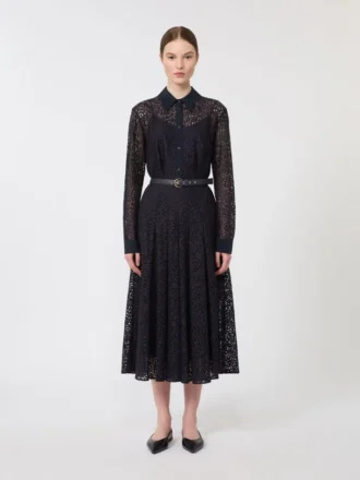 Spitzenhemdkleid, marineblau Spitzenhemdkleid, marineblau