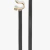 Sportmax-Monogramm-Gürtel mit Schnalle, schwarz Sportmax-Monogramm-Gürtel mit Schnalle, schwarz