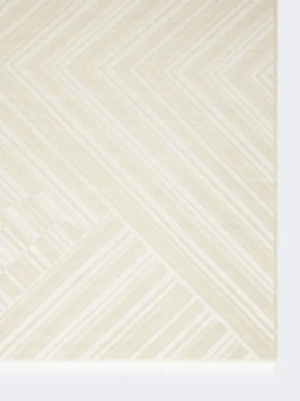Stola aus Jacquard-Wolle und Seide, taubengrau