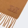 Stola aus Kaschmir mit Monogramm-Stickerei, tabakfarben Stola aus Kaschmir mit Monogramm-Stickerei, tabakfarben