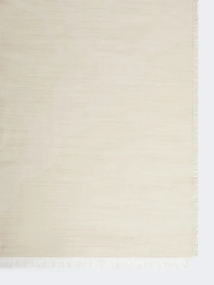 Stola aus Seide, Kaschmir und Wolle im Jacquard-Muster, beige Stola aus Seide, Kaschmir und Wolle im Jacquard-Muster, beige