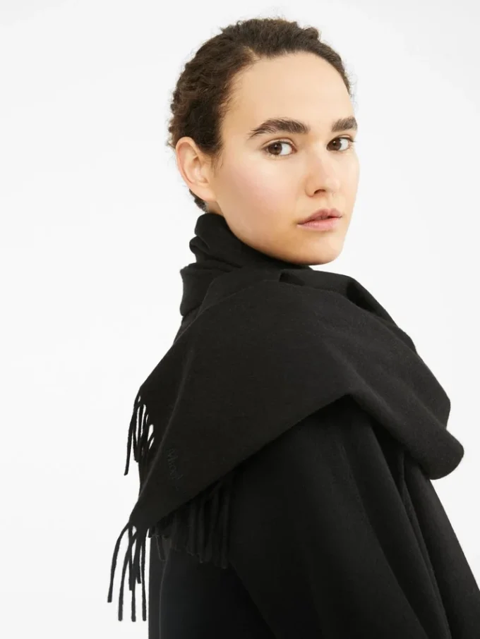 Stola mit Camel-Logo, schwarz Stola mit Camel-Logo, schwarz