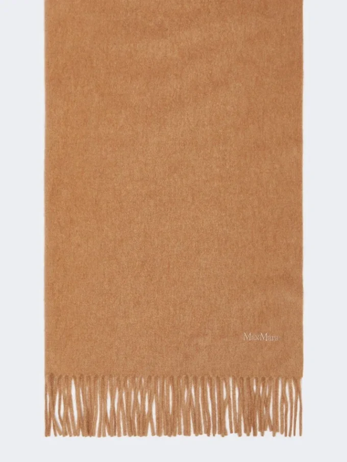 Stola mit Logo in Camel, Camel Stola mit Logo in Camel, Camel