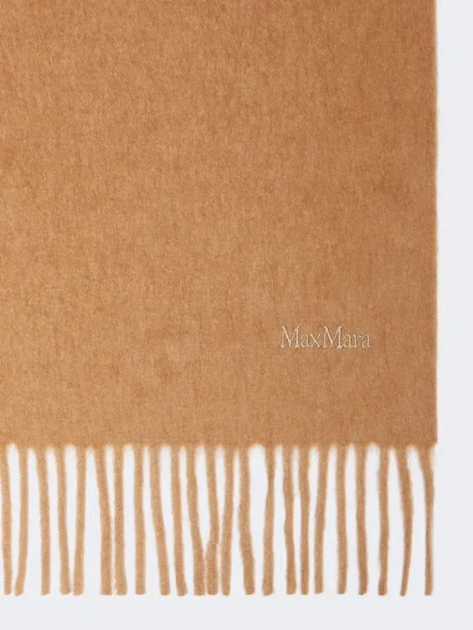 Stola mit Logo in Camel, Camel Stola mit Logo in Camel, Camel