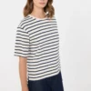 T-Shirt aus Baumwolljersey, Ecru T-Shirt aus Baumwolljersey, Ecru