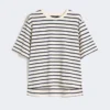 T-Shirt aus Baumwolljersey, Ecru T-Shirt aus Baumwolljersey, Ecru